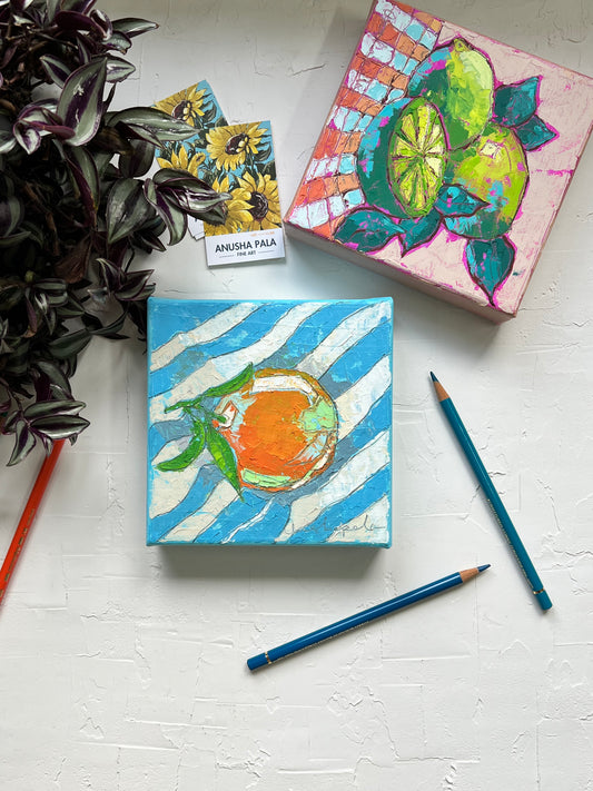 Orange 1 - 6"x6"