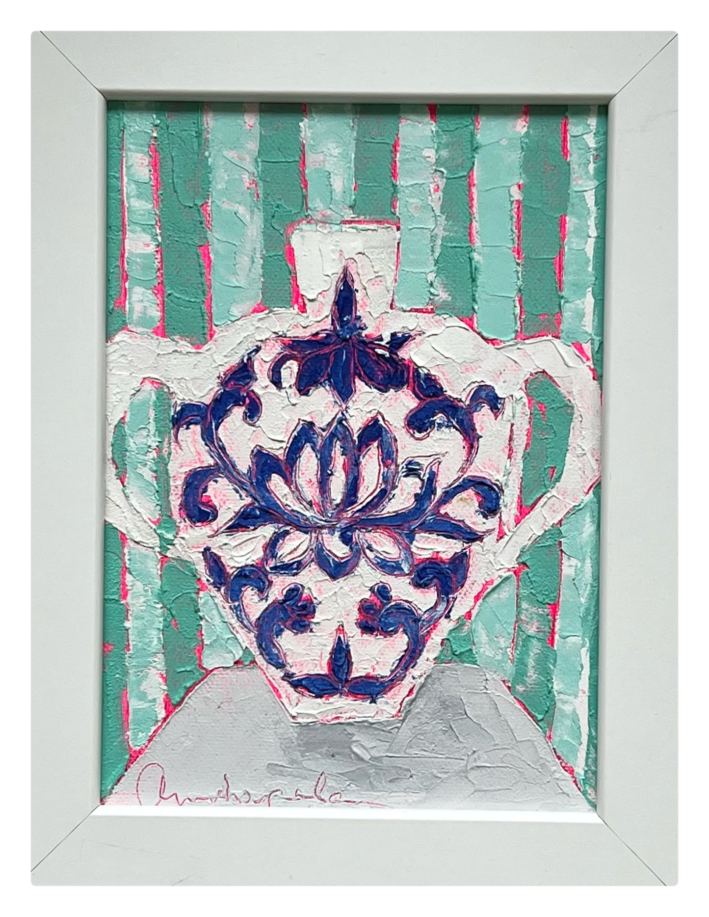 Ceramic vase - 5"x7"