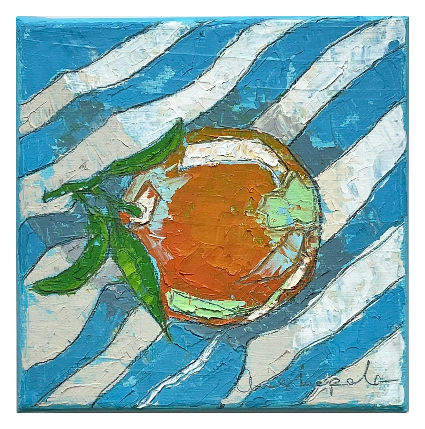 Orange 1 - 6"x6"