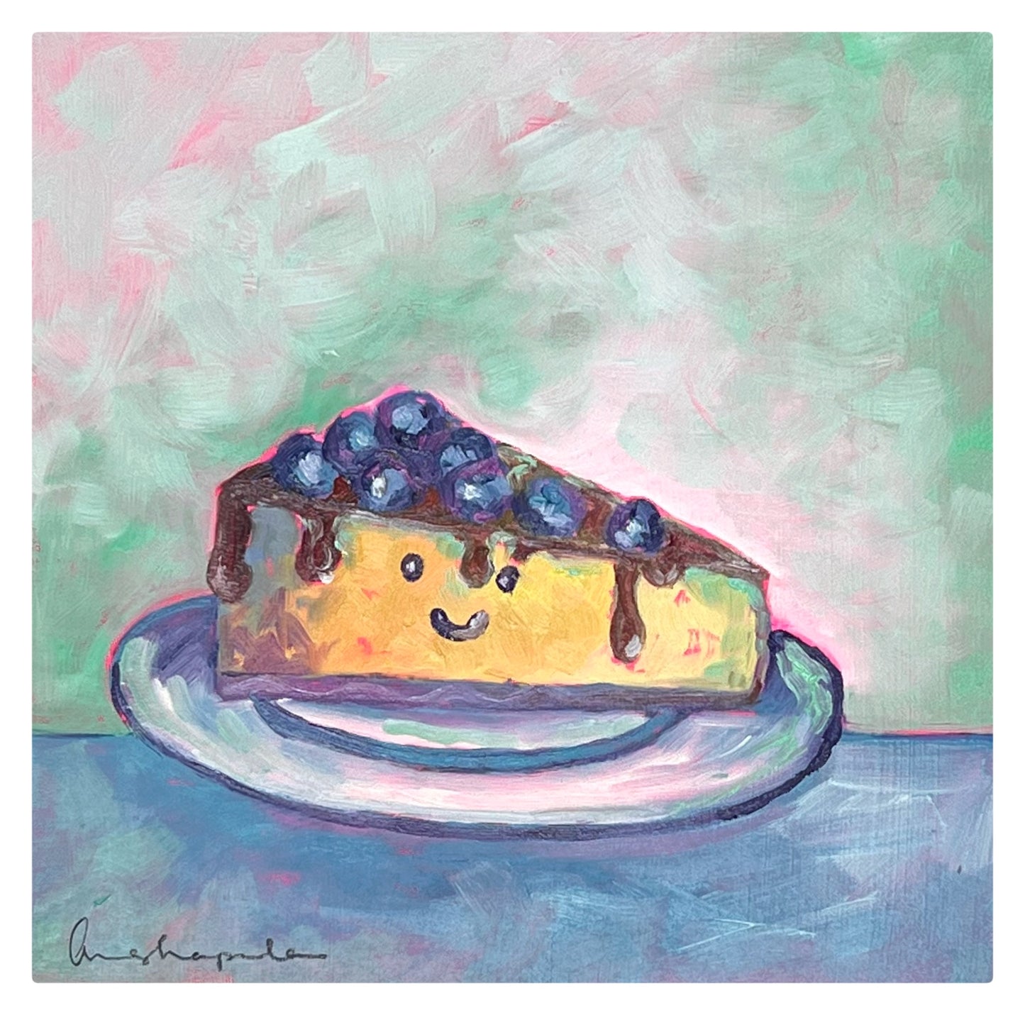 Say cheese - 8"x8"