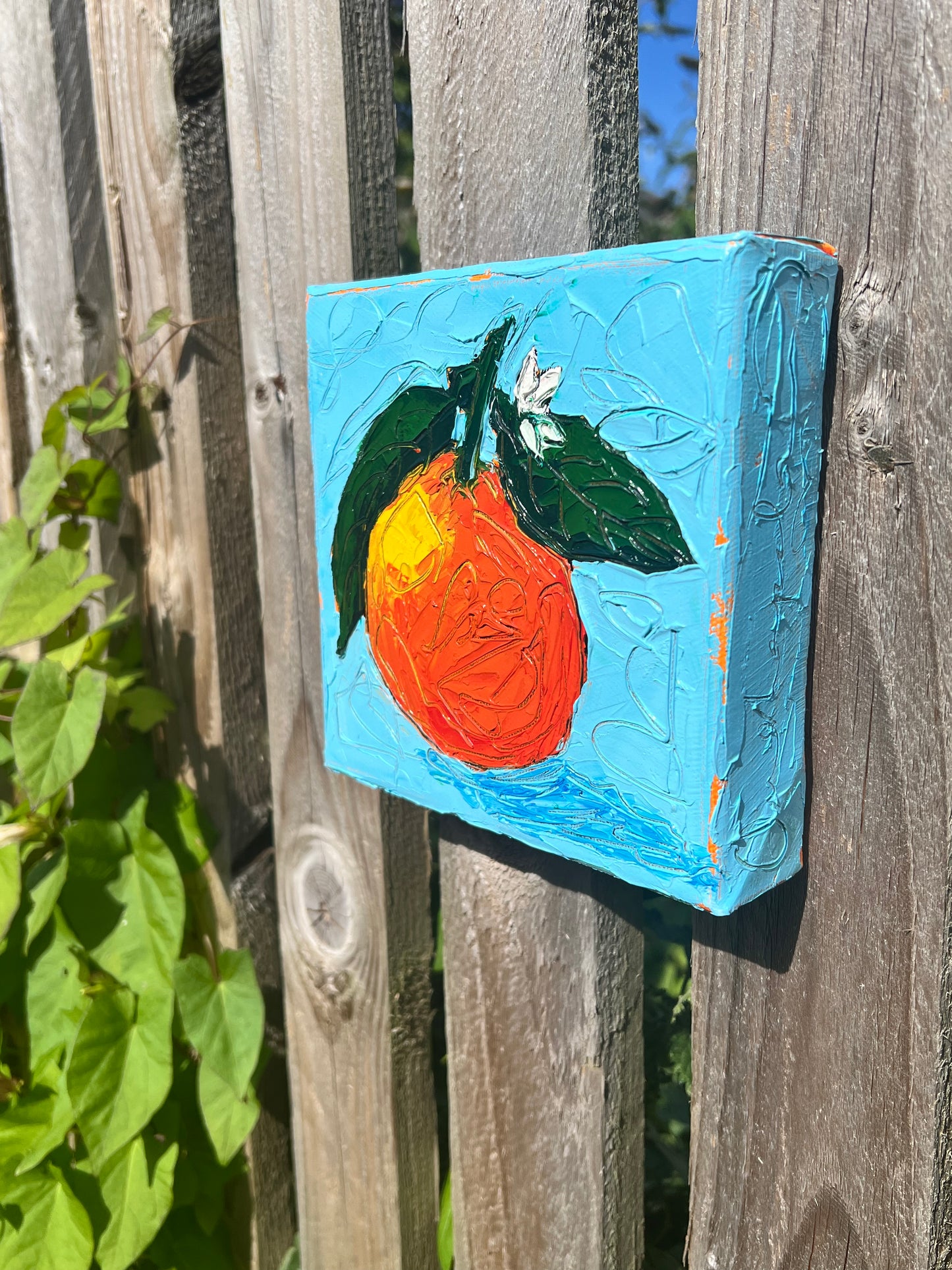 Orange-6"x6"