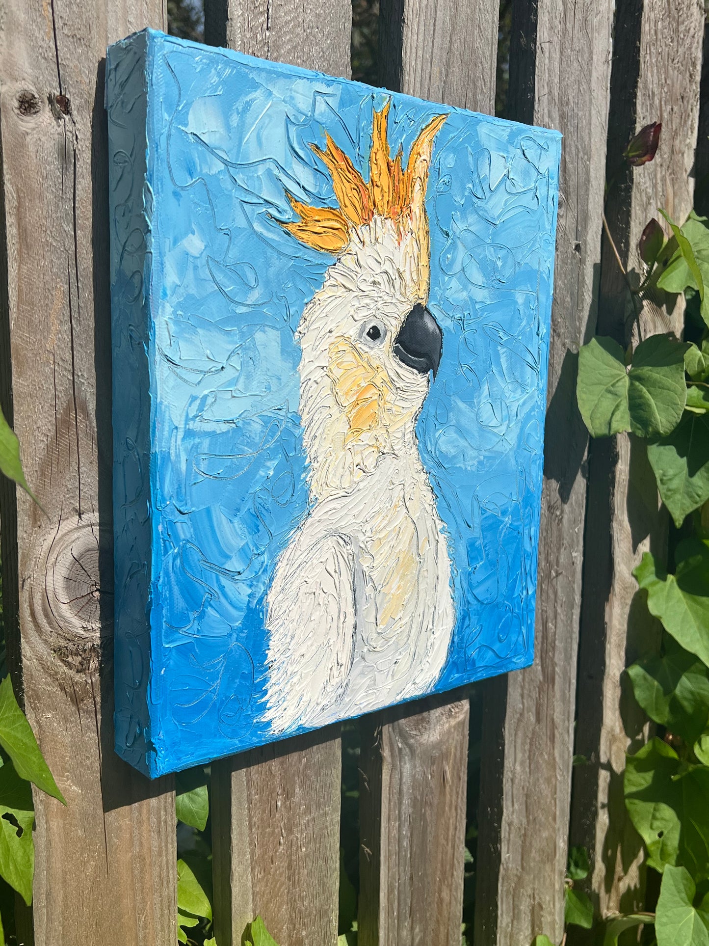 Crowned Cockatoo - 12"x10"