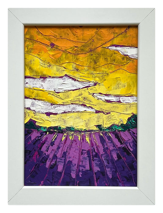 Lavender fields - 5"x7"