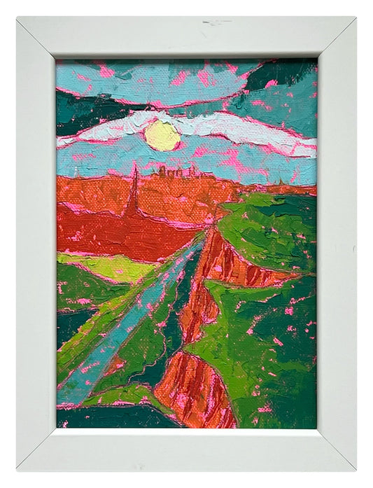 Arthur's seat view  - 5"x7"