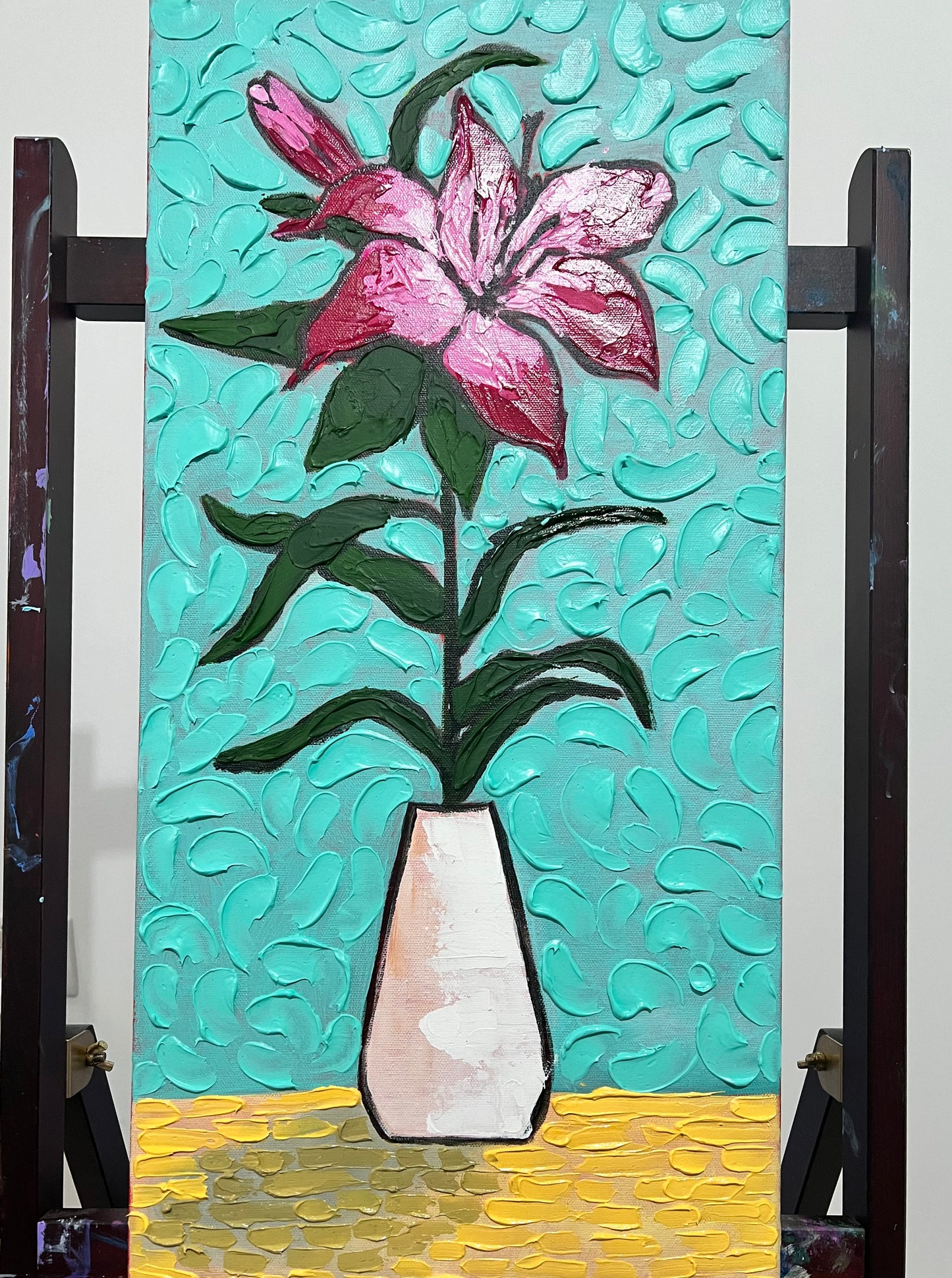 Candy floss Lilly - 24"x12"