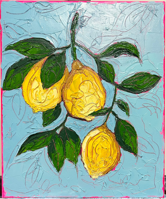 Lemons (1) Fine Art Print